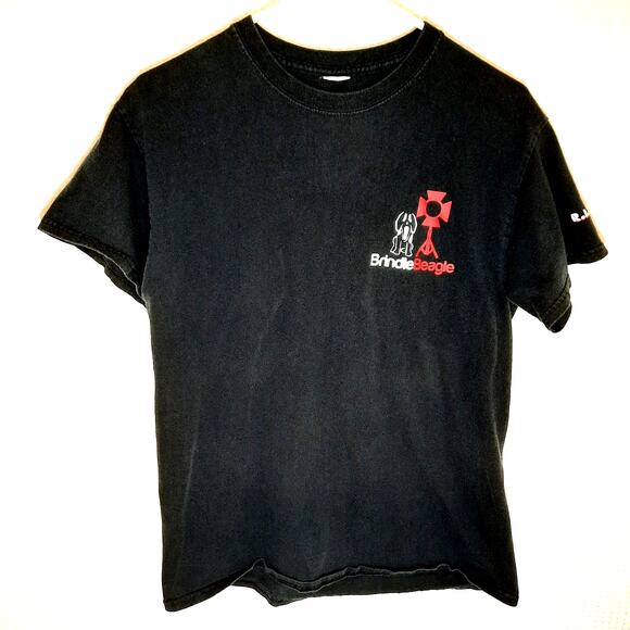 Brindle Beagle Mens S T Shirt Horror Scream Season 3 Lighting Crew Graphic Tee - Picture 2 of 4